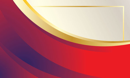 Red and white abstract background. Vector illustration for your graphic design.のイラスト素材