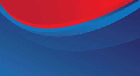 Red and white background with copy space for text. Vector illustration.のイラスト素材