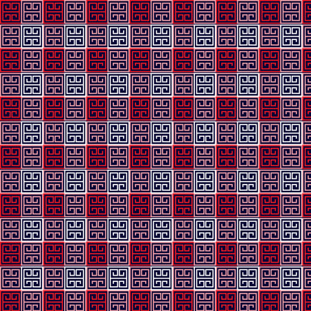 Seamless Greek Key Pattern Vectorのイラスト素材