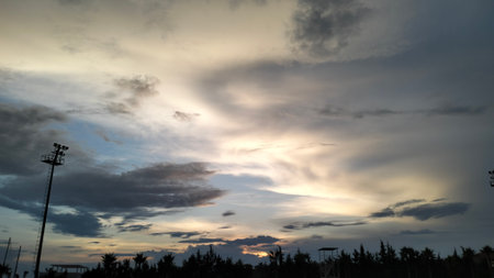 Nature Landscape Clouds Sky Photography, Abstract Cloudy Background
