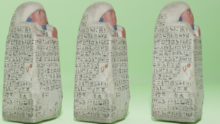 Ceramic figurines of a man and a woman
