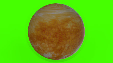 sun with yellow backgroundの写真素材