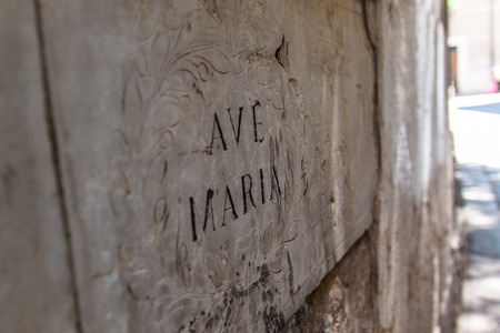 Ave Mariaの写真素材