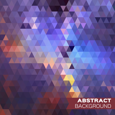 Abstract colorful geometric triangles background. Vector origami illustration for designのイラスト素材