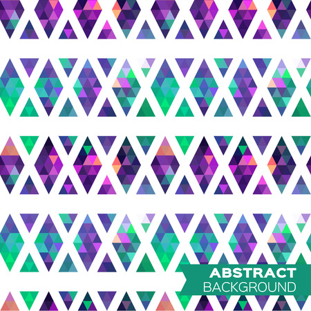 Abstract colorful geometric triangles background. Vector origami illustration for designのイラスト素材