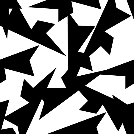 Black and White graphic pattern for abstract vector background.のイラスト素材