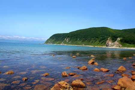 Beautiful seacoast  の写真素材