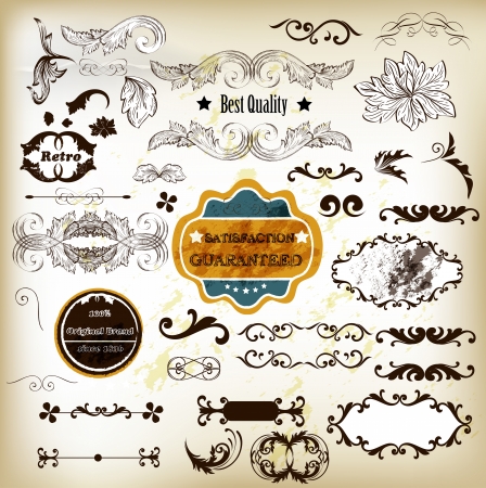 Calligraphic のイラスト素材