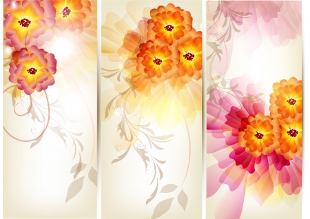 Floral illustration のイラスト素材
