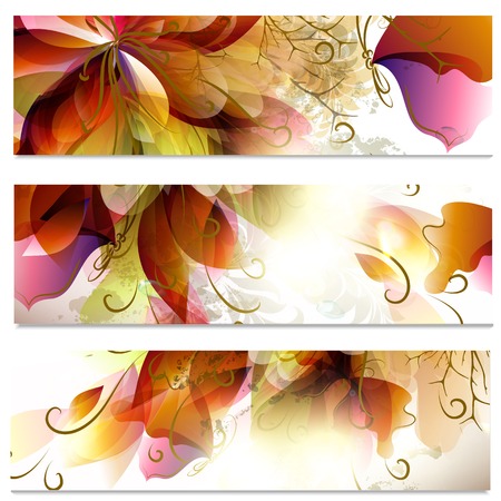 Vector illustration with colorful floral patternsのイラスト素材