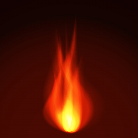 Vector illustration of fire flame EPS 10の写真素材