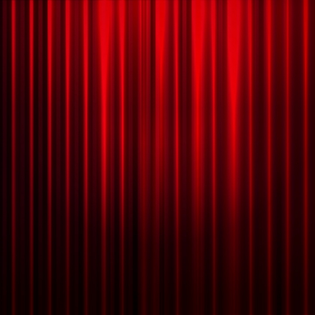 Abstract red background curtain vectorの写真素材
