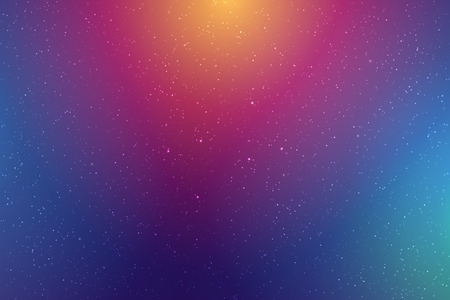 Colorful simple space vector abstract background illustrationのイラスト素材