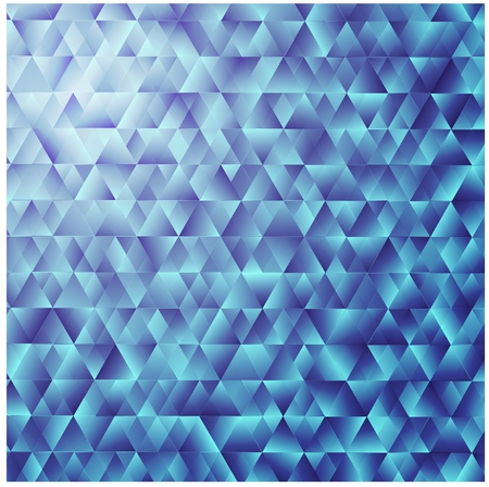 Vector abstract background blue triangular with gradientのイラスト素材