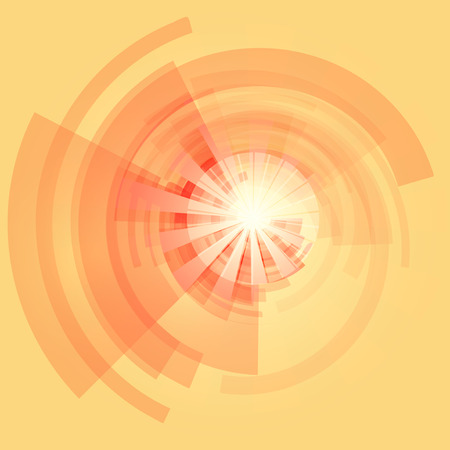 Sun Sunburst Pattern illustration light abstractのイラスト素材