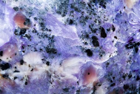 natural marble charoit panel, texture backgroundの写真素材