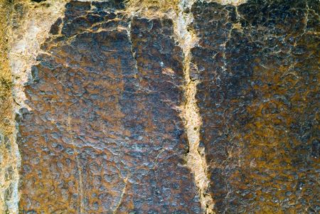 Old textured paper with tattered edge