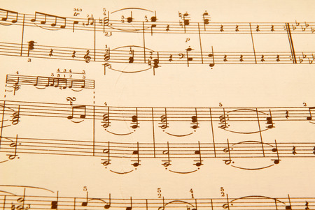 music notesの写真素材