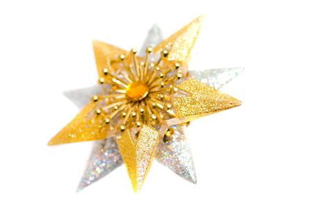 Christmas ornaments. Isolation on whiteの写真素材