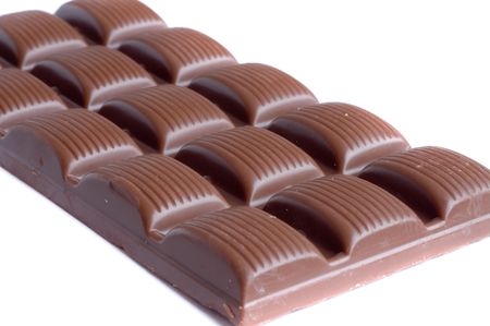 Chocolates on a light background