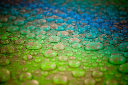 Rain drops on glass. Backgroundの写真素材