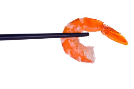 Fresh shrimps. Isolation on the white

の写真素材