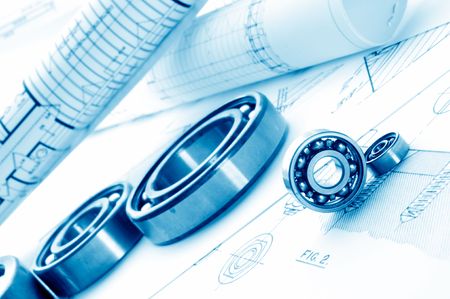 mechanical drawing and tools/ bearing