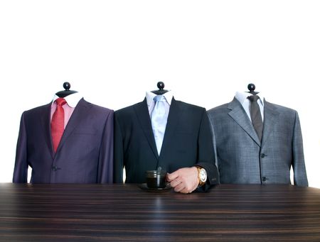 man's elegants  suits の写真素材