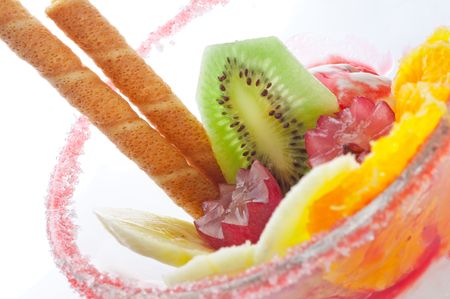 Fruit dessertの写真素材