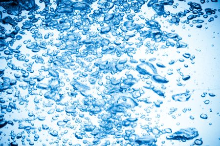 Beautiful splashes a clean water