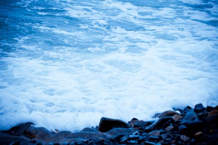 Background of a surface of waterの写真素材