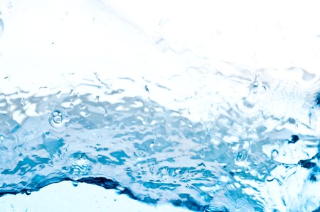 fresh clean water splash. macro