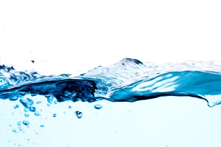fresh clean water splash. macro