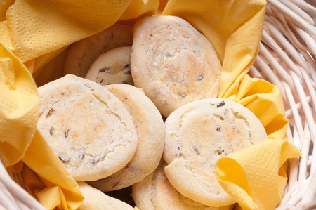 Baking cookies and biscuits. Preparing for Christmasの写真素材