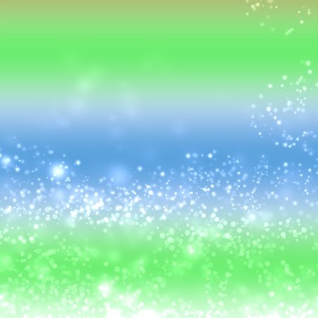 green bokeh abstract light backgroundの写真素材
