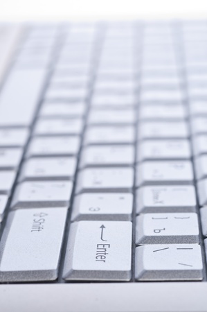  Silver Laptop pc の写真素材