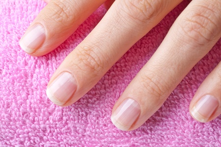 manicre treatment at the wellness salon 
の写真素材