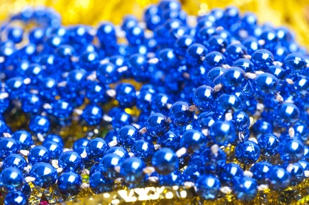 christmas ribbon decorの写真素材