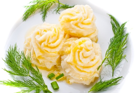Mashed potatoesの写真素材