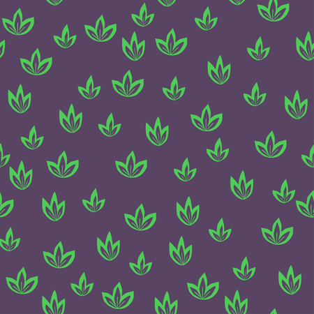 floral seamless patternのイラスト素材