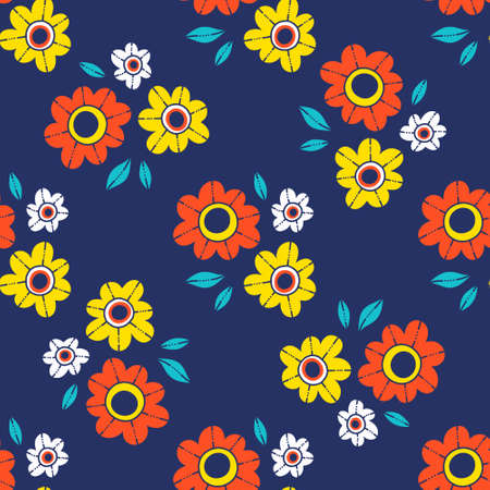 Flowers pattern. Design for cards, clothes and other