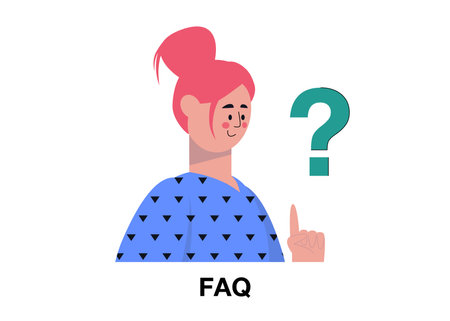 FAQ concept. Colorful flat vector illustration for you website, app, servicesのイラスト素材