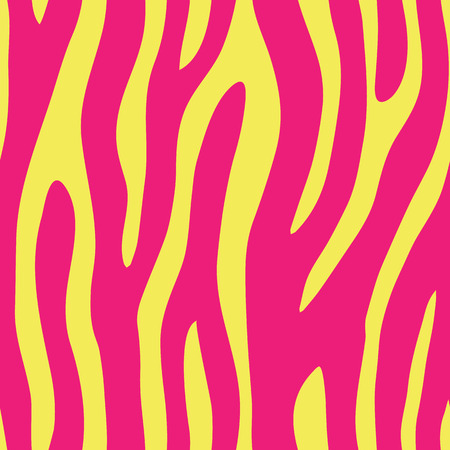 Abstract colorful animal print. Seamless vector pattern with zebra, tiger stripes. Textile repeating animal fur background.のイラスト素材