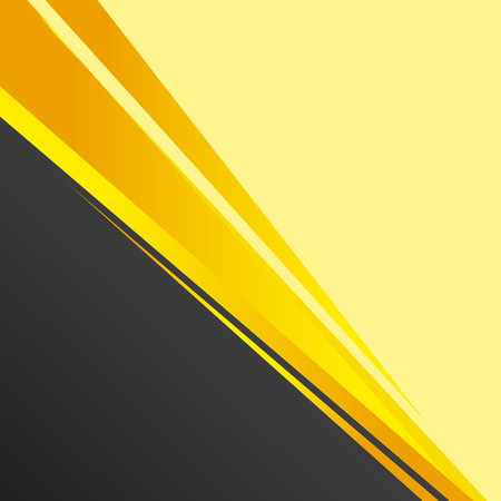 Black and Yellow abstract background design.のイラスト素材