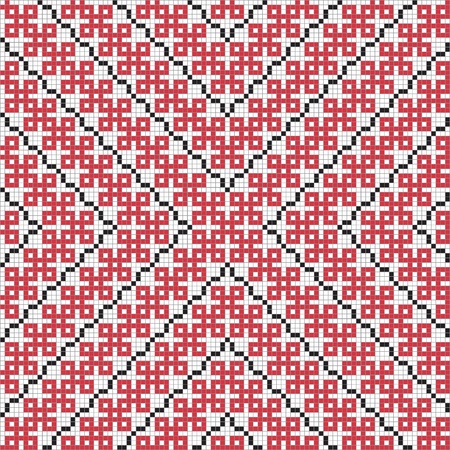 Ukrainian vector ornament #8のイラスト素材