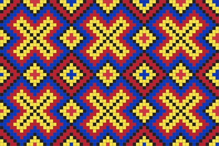 Ukrainian ethnic seamless ornament