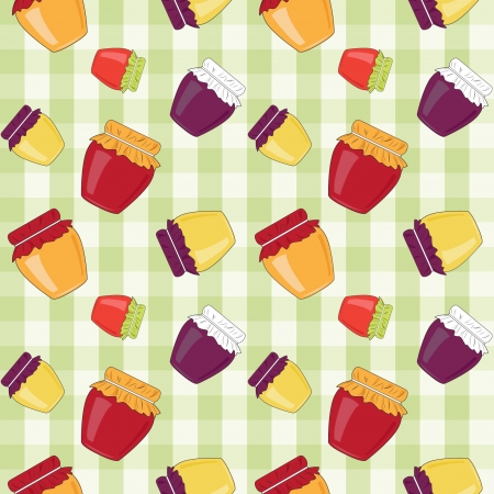 background with  jam, seamless patternのイラスト素材