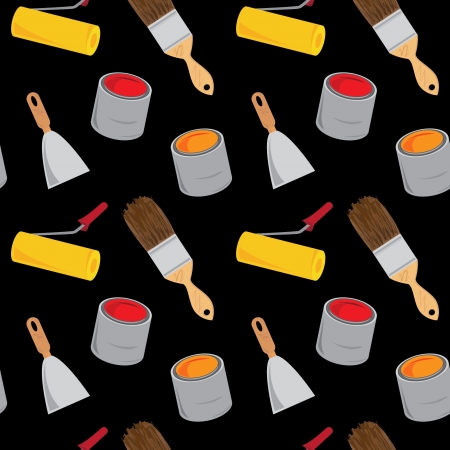 construction background , seamless patternのイラスト素材