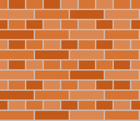 Vector brick wall seamless patternのイラスト素材