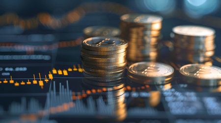 Impact of inflation on investment return, people concerned about the impact of inflation on their purchasing power, pressures affecting business plan and investment decisionsの素材